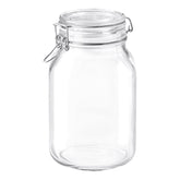 Square Glass Jar